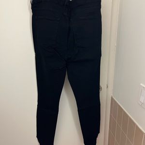 Good American Black High-Rise Skinny Jeans